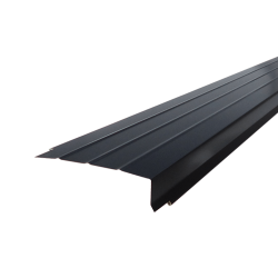 Universal kapsel 3 &#150; h/v 4 hjrneafklip (sort), 30 x 120 x 1000 mm.