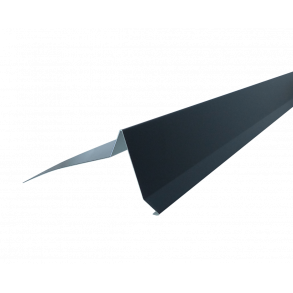 Vindskede 13 – uden asfalt (sort), 75 x 20 x 80 x 1000 mm.