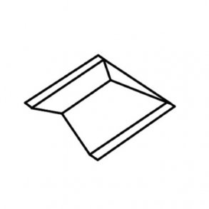 Topstykket valmet 45&deg;