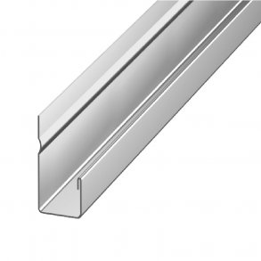 Afslutningsprofil KS 13 - 2450 mm., glat