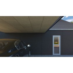 Fibrolith ID Tr�beton loftsplader (agro) lys/fin, kant K11 600&times;2400 mm