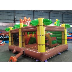 Dinosaur hoppeborg, 5,6m x 5m