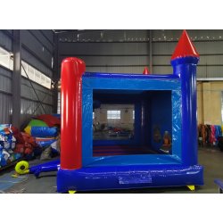 Lille lukket hoppeborg 2, med udskiftelig banner 4 m x 4 m