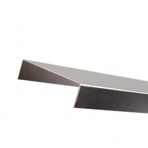 Afslutningsprofil byggesten BLANK til glasblok, 2000 mm