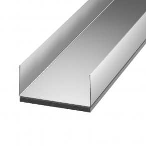 Skinne med polyethylendug 0,56mm, BMC Wall Profile Skep 45 3600 mm. m/dug