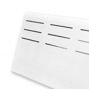 SCG udhngsplade m. net, glat, Hvidmalet, 4x600x1200 mm