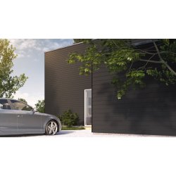 SCG SMARTWOOD Plank - Onyx Black, Teak struktur 3 stk./pkk., 8 x 200 x 2400 mm