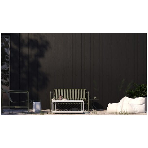 SCG SMARTWOOD 3000 Plank - Dark Antrachite, Teak struktur 3 stk./pkk., 3000  150  8 mm