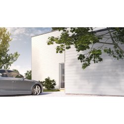 SCG SMARTWOOD Plank - Onyx Black, Teak struktur 3 stk./pkk., 8 x 200 x 2400 mm