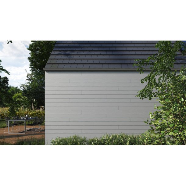 SCG SMARTWOOD Plank - Silver Grey, Teak struktur 3 stk./pkk., 8 x 200 x 2400 mm