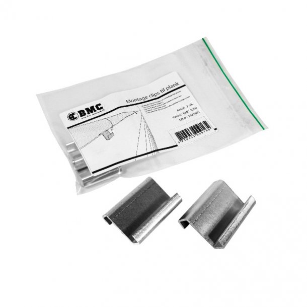 Plank montage clips, 2 stk