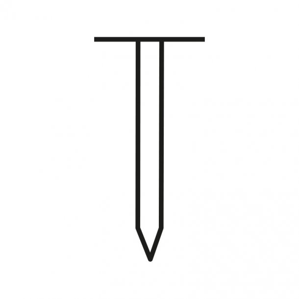 Papsm - galvaniseret, 200 stk